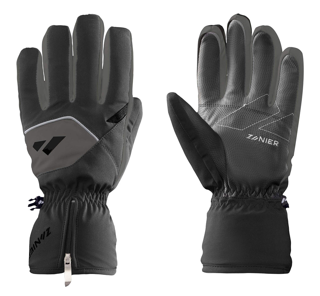 Zanier-Jugend-Handschuhe-REITH.STX Juniors 5 Schwarz, Anthrazit, 5 Schwarz, Anthrazit