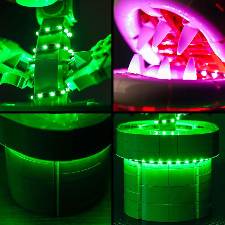 BrickBling Led Licht Set für Lego 71426 Piranha Plant (Kein Lego), Dekorationsbeleuchtungsset für Le