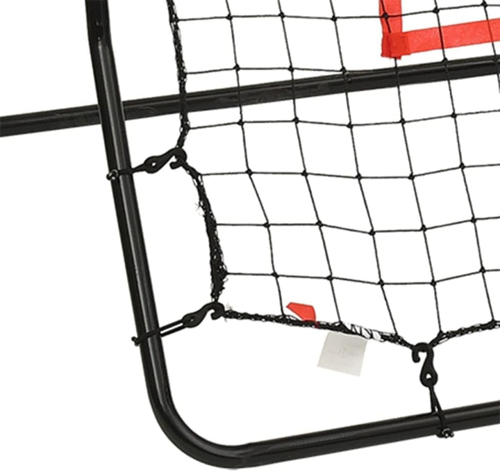 vidaXL Softball Rebounder Fussball Kickback Tor Rückprallwand Trainingsnetz Übungsnetz für Baseball