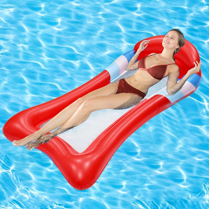 Luftmatratze Pool, Aufblasbarer Schwimmsessel, Pool Spielzeug Luftmatratze Wasser, Wasser Party Spie