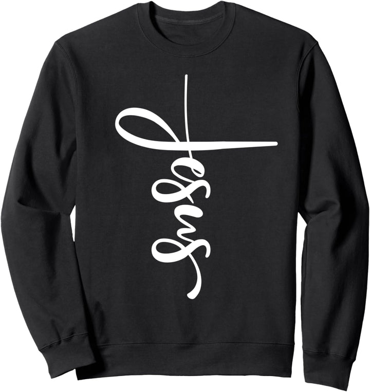 Jesus Wort Gott Kirche Christlich Katholisch Christen Sweatshirt