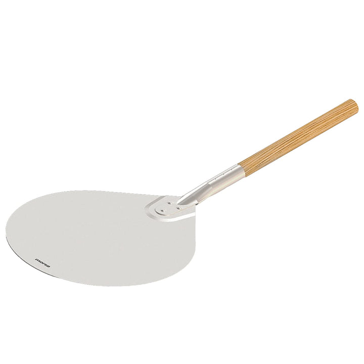 Morsø Pizzaschaufel – Langer Pizzaschieber aus Aluminium und Holz, Pizzaheber zum Backen im Outdoor