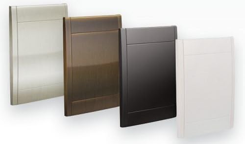 Retraflex Wandklappe Farbe Edelstahloptik, Edelstahloptik