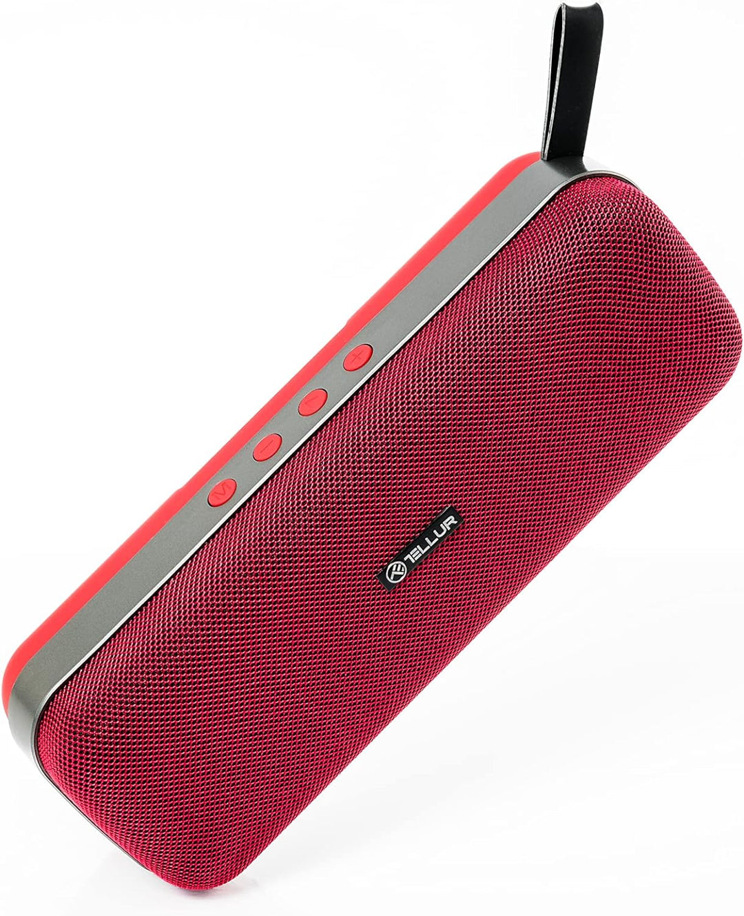 TELLUR Loop Bluetooth Lautsprecher mit Radio, 10W, Kompakte Musikbox Bluetooth mit True Wireless Ste