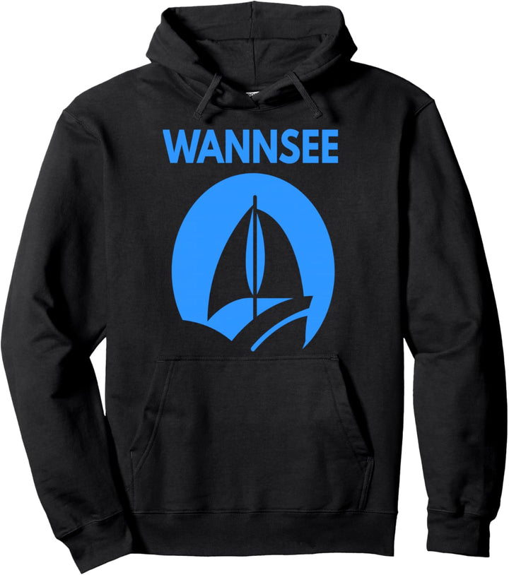 Wannsee Berliner Segelboot Pullover Hoodie