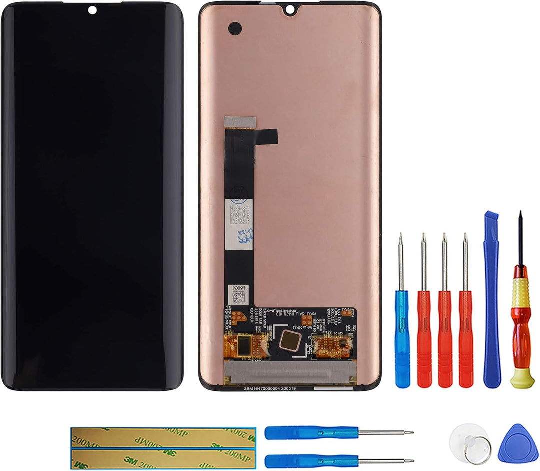 swark AMOLED Kompatibel mit TCL 10 Pro (Schwarz ohne Rahmen) LCD Display Touchscreen + Tools