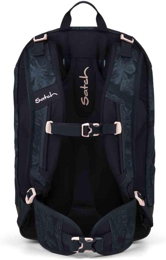 Satch Air Schulrucksack Set 3tlg. inkl. Sportbeutel (Midnight Jungle), Midnight Jungle