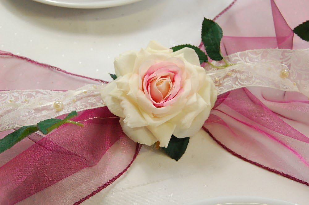 Fibula [Style] ® Komplettset"Flair violet" Grösse M Tischdekoration für Hochzeit/Taufe/Geburtstag/Ko