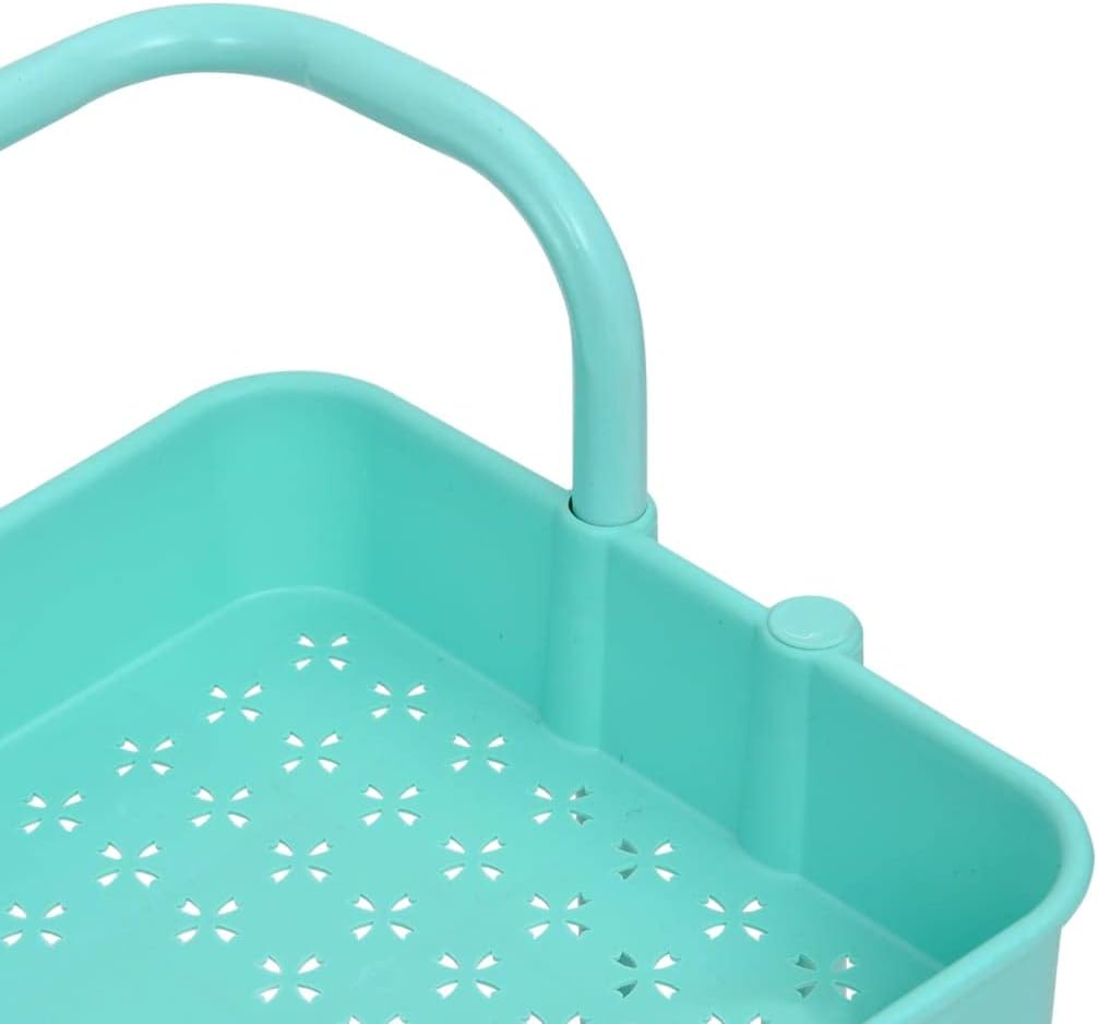 vidaXL Küchenwagen 3 Etagen Rollwagen Servierwagen Küchentrolley Abräumwagen Haushaltwagen Beistellw