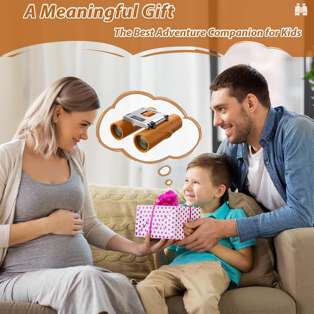 USCAMEL Fernglas für Kinder und Erwachsene, 8×21 Mini Fernglas, Wasserdichtes Kompaktfernglas für Vo