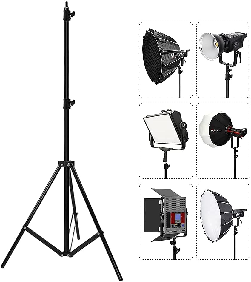 Lichtständer Hochleistungs Aluminiumlegierung Fotografie Leuchtenstativ, Robuster Stativ Ständer, Li