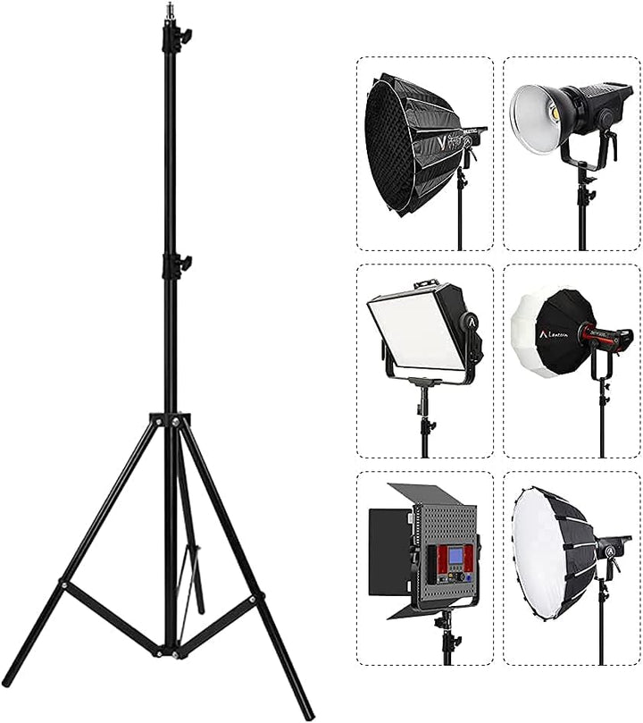 Lichtständer Hochleistungs Aluminiumlegierung Fotografie Leuchtenstativ, Robuster Stativ Ständer, Li
