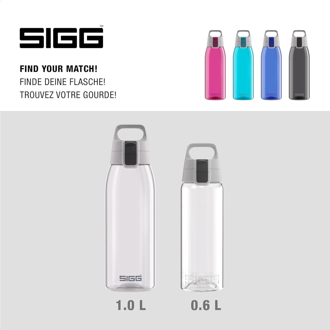 SIGG - Tritan Trinkflasche - Total Color ONE ONE - Für Kohlensäurehaltige Getränke Geeignet - Spülma