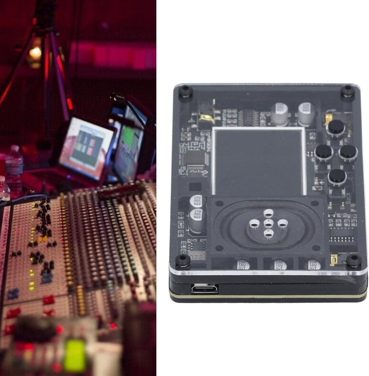 WALFRONT Innovatives Theremin -Kit mit Hochwertigem Display, 20 Instrumententypen und 70 Tönen, Trag