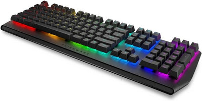 Alienware AW410K mechanische Kabelgebebundene Gaming Tastatur - US (QWERTY) | AlienFX-RGB | Cherry M