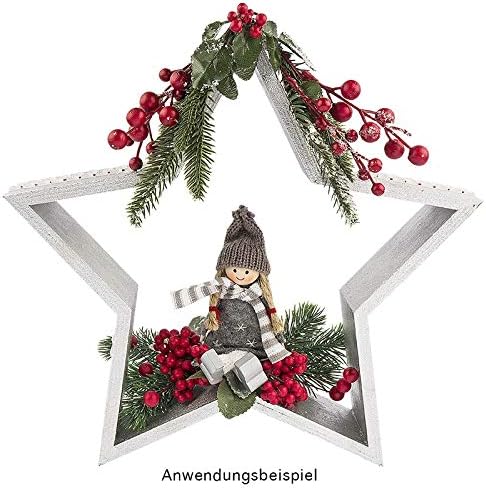 Ideen mit Herz Sterne | Holzrahmen | In drei verschiedenen Grössen | 3 Stück