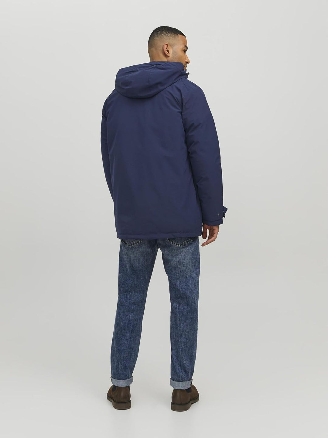 JACK & JONES Herren Jjetiko Parka Sn Jacke M Navy Blazer, M Navy Blazer