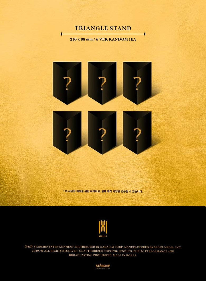 Starship Entertainment Monsta X - Fantasia X Album+Pre-Order Benefit+Folded Poster+Extra Photocards