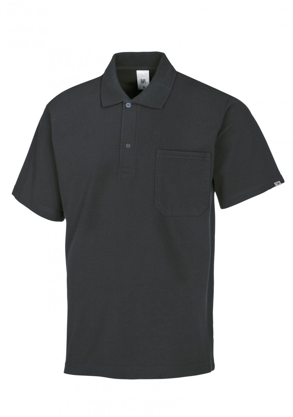BP 1612-181-56-4XL Unisex-Poloshirt, 1/2 Ärmel, Polokragen mit Knopfleiste, 70 cm, 220,00 g/m² Stoff