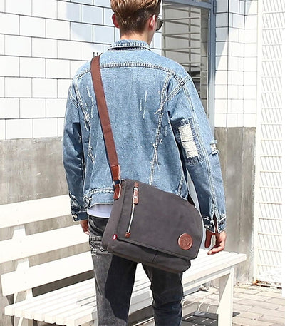 FANDARE Unisex Messenger-Tasche, 35,6 cm, tragbar, Umhängetasche, für Studenten, Reisen, Arbeit, Sch