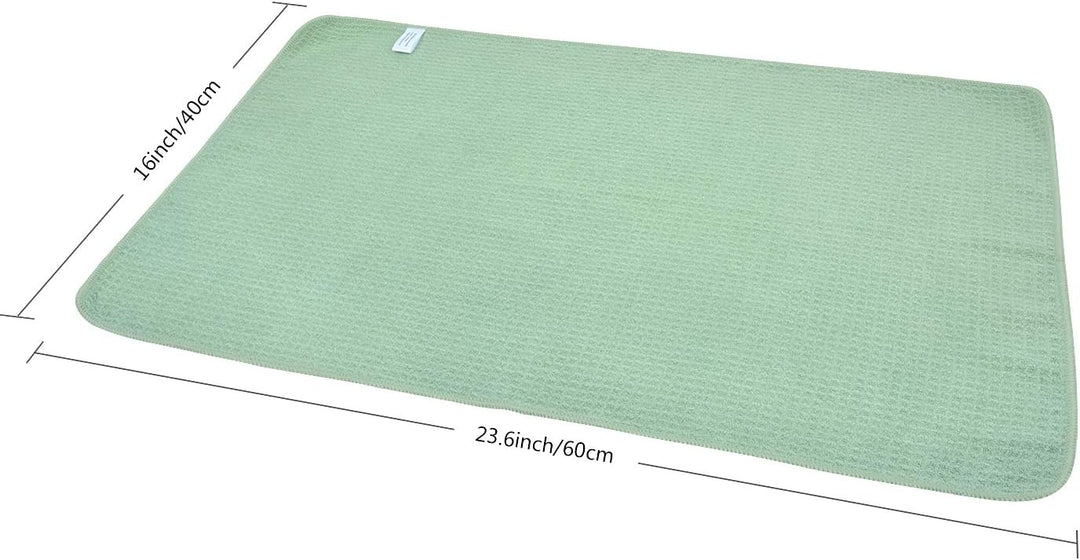 VIVOTE Microfaser Geschirrtücher 40 x 60cm, Grün Küchentücher, Weiche und Super Saugfähige fussel fr