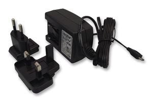 STONTRONICS T6090DV - Offizielles Netzteil für Raspberry Pi 3 - 2,5A 5,1V - Stecker: UK, EURO - Schw
