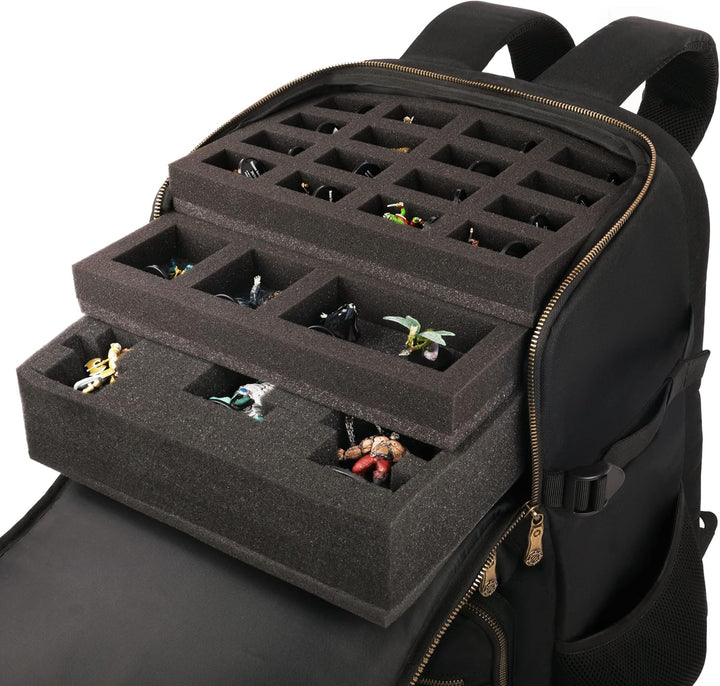 ENHANCE DnD Rucksack RPG DM Tasche für Dungeon and Dragons, Reisen DnD Taschen Organizer für 6–8 auf