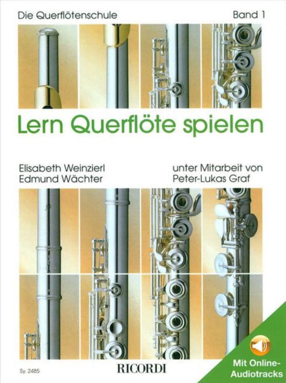 Lern Querflöte spielen - Band 1 - mit NOTENBLEISTIFT - ISBN: 9783931788391