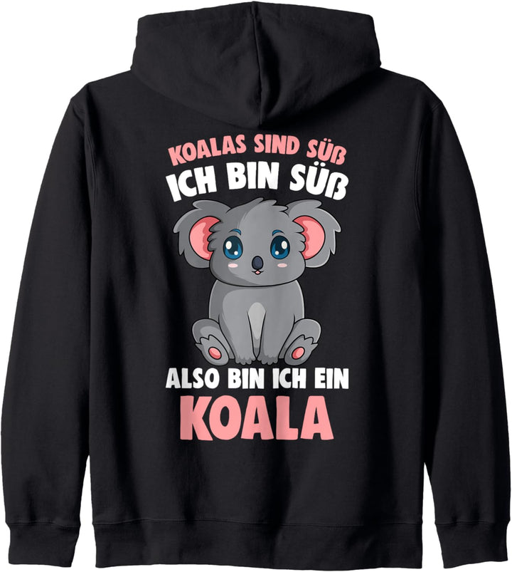 Koalas sind süss Koalabär Mädchen Kinder Kapuzenjacke