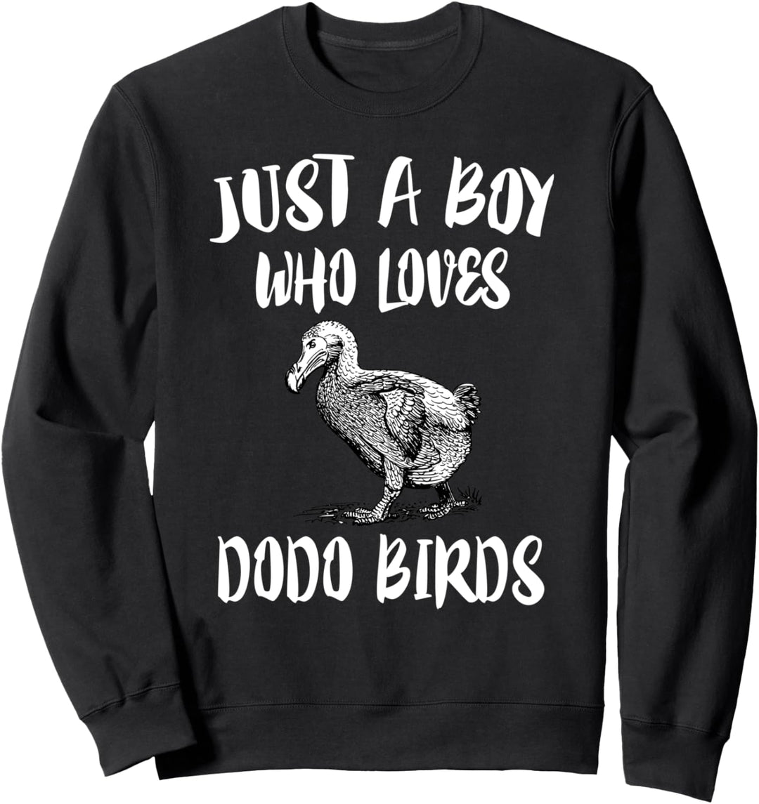 Just A Boy Who Loves Dodo Birds Gift Sweatshirt