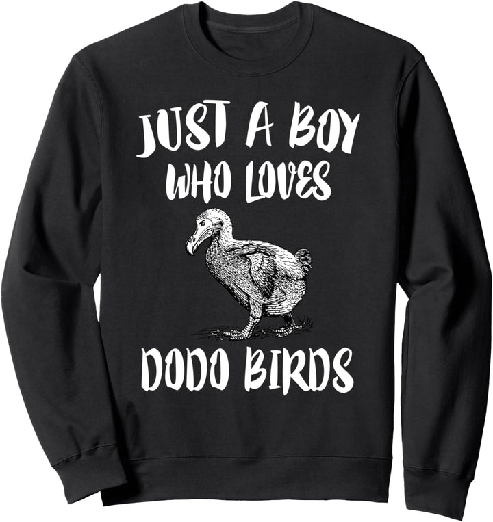 Just A Boy Who Loves Dodo Birds Gift Sweatshirt