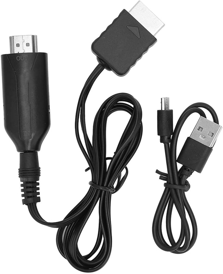 PS Two HDMI Adapter, Av Multi Out HDMI, Playsdation Link Für zu HD Multimedia Interface Cable Plug a