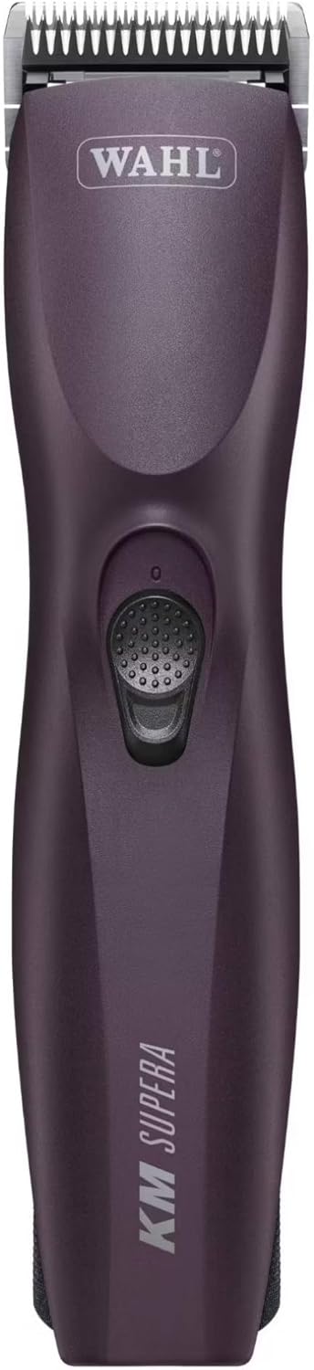 Agrarzone Edition Wahl KM Supera Hundeschermaschine - Aufsteckkamm Set & 2x Akku - Leistungsstarke S