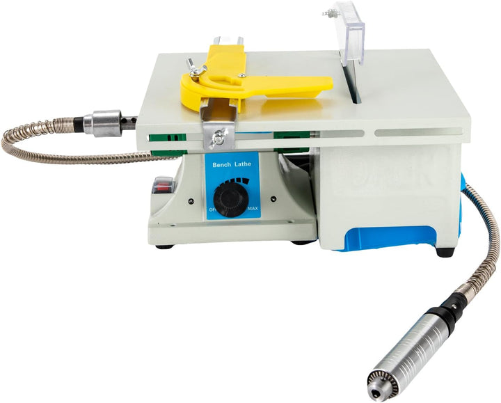 5-in-1 Poliermaschine Set für Schmuck Edelstein Stein 750W Elektrische Tischpolierer Poliermaschine,