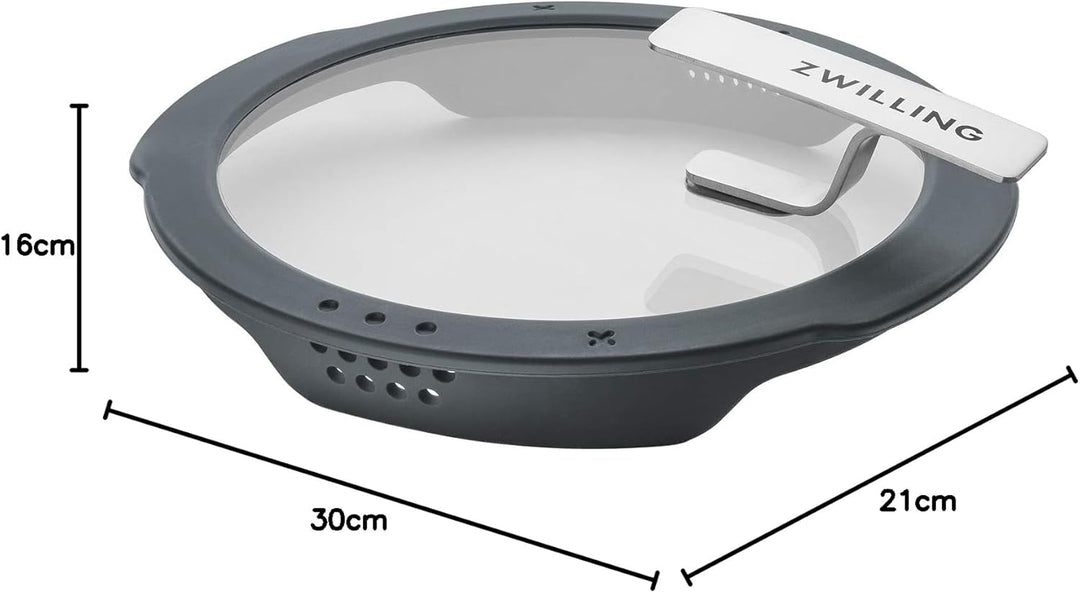 Zwilling Simplify KOCHTOPF 20 cm, Edelstahl 20 centimeters Silber-schwarz, 20 centimeters Silber-sch