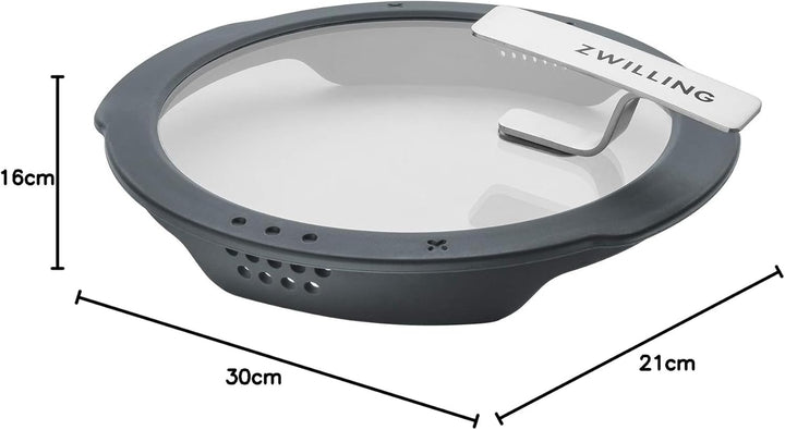Zwilling Simplify KOCHTOPF 20 cm, Edelstahl 20 centimeters Silber-schwarz, 20 centimeters Silber-sch