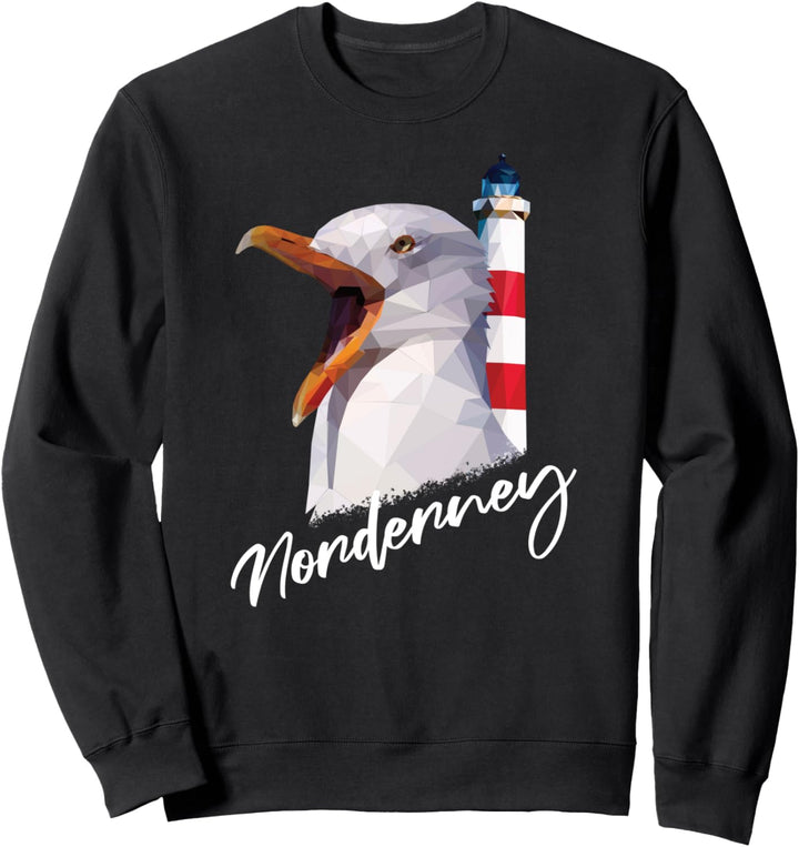 Norderney Nordsee Insel Urlaub Küste Leuchtturm Norderney Sweatshirt