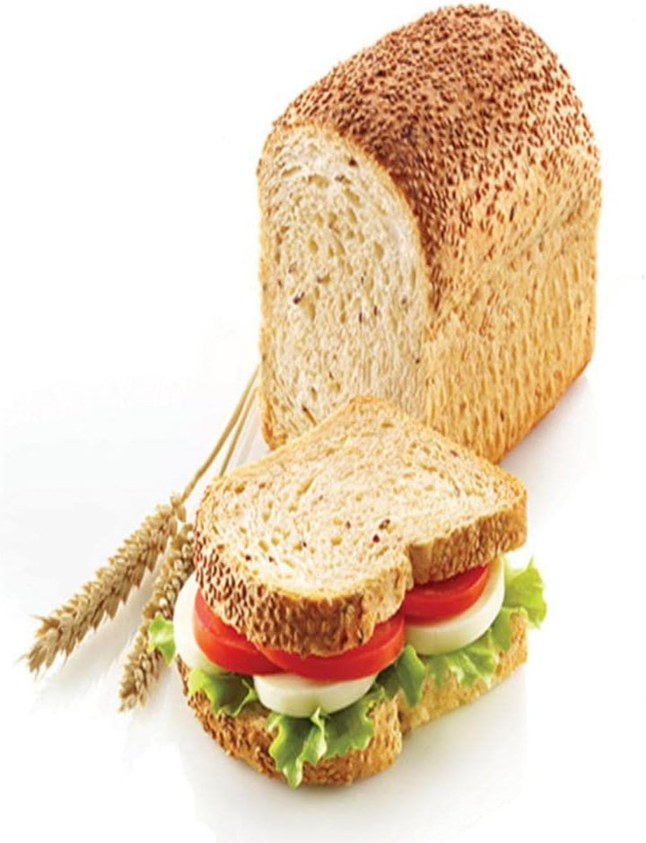 Silikomart 199652 3D-Brotbackform, Kastenform SANDWICH BREAD, SANDWICH BREAD