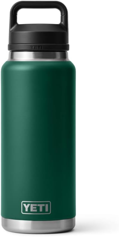 YETI Rambler Flasche Mit Chug-Verschluss, Black Forest Green, 36 oz (1 L), Black Forest Green