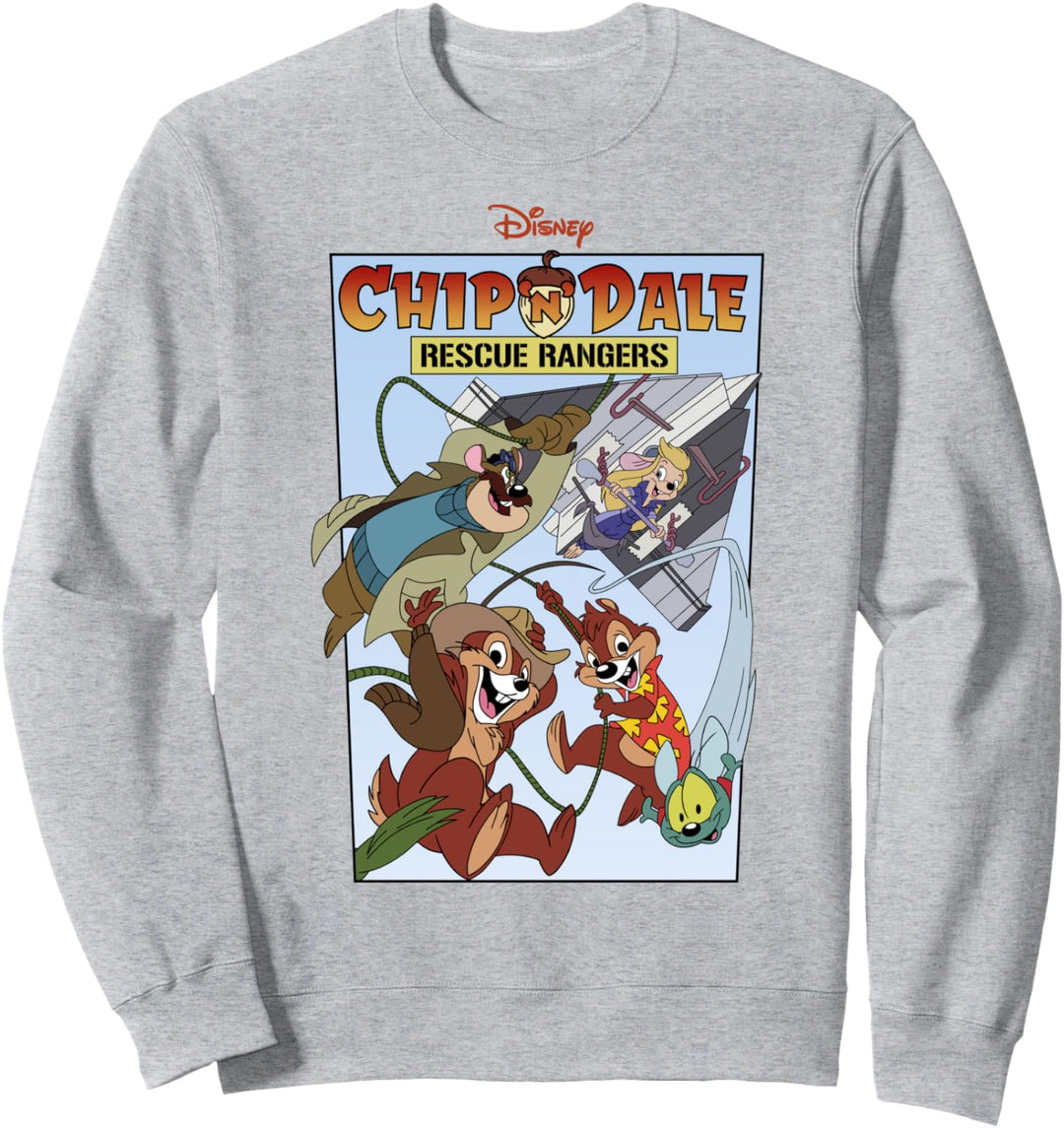 Disney Chip 'N Dale Rescue Rangers Group Shot Poster Sweatshirt