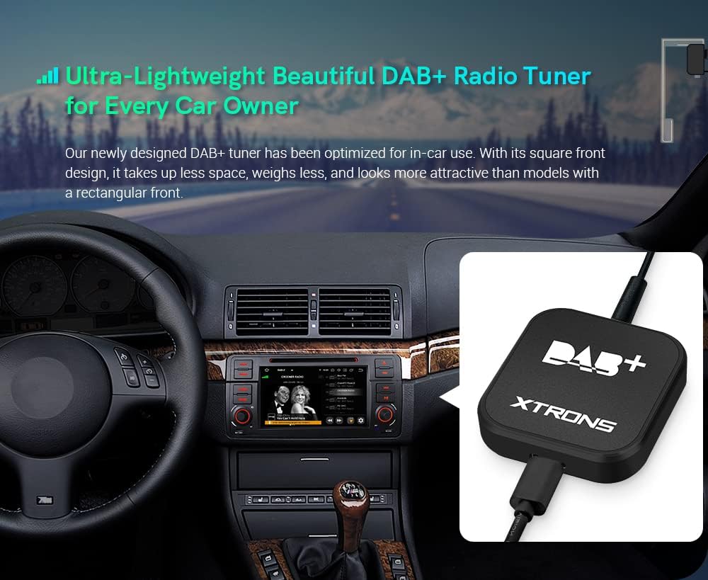 XTRONS DAB Digital Radio Tuner USB Dongle für Auto Android Headunit