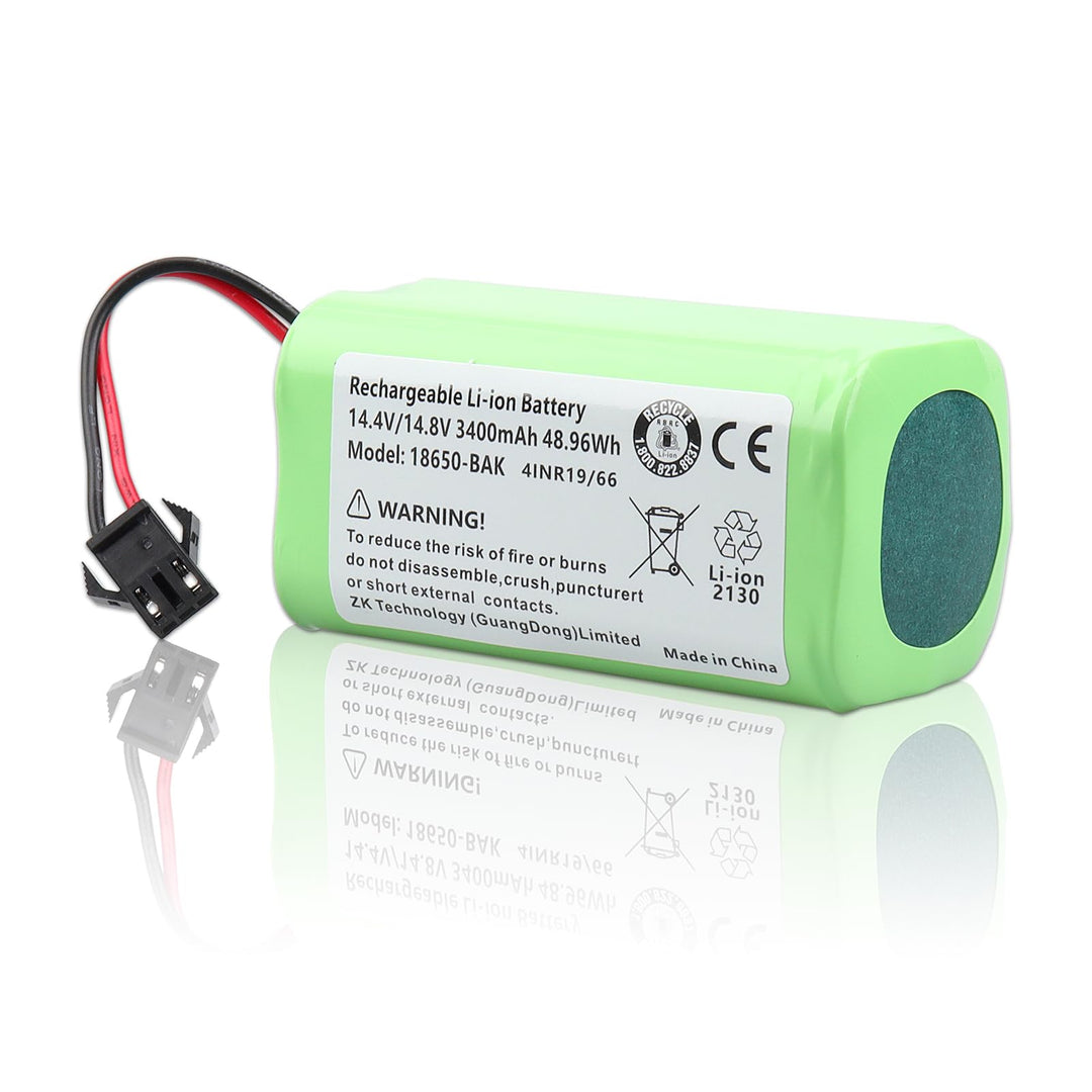 14.4V 3400mAh Ersatzakku für Eufy RoboVac 11 11S 11S MAX 12 15C 15C Max 25C Max 30 30C 30 Max 35C, f