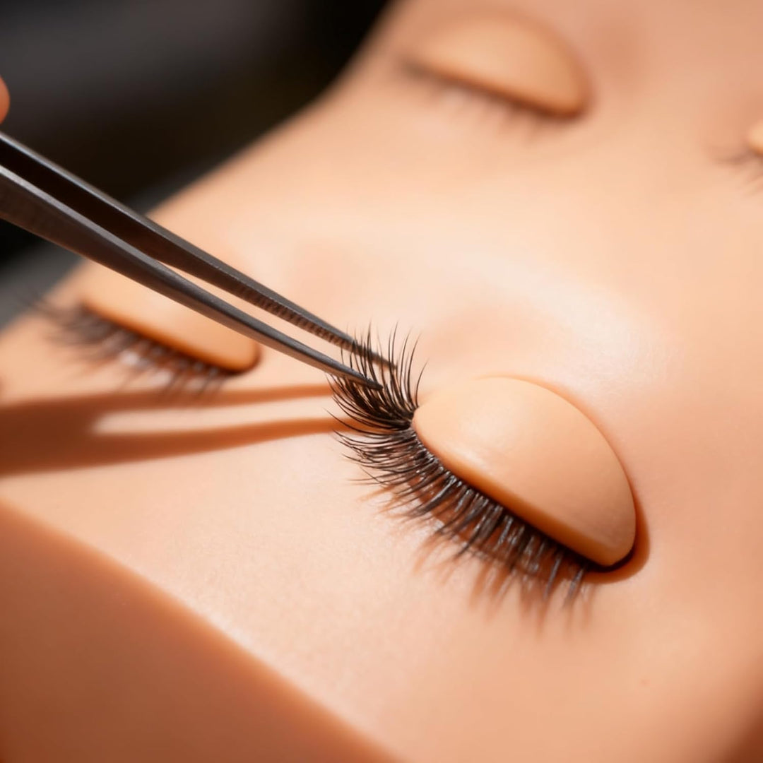 Wimpern-Mannequin-Kopf, Ersetzter Augenlider-Mannequin-Kopf, Falsche Wimpernverlängerung Übungs-Mann