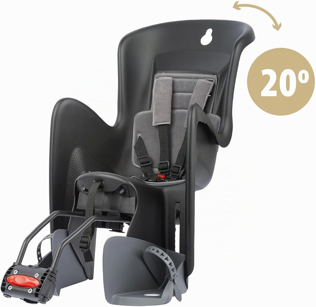 Polisport Kinder Bilby Sitz – Grau Schwarz, Schwarz