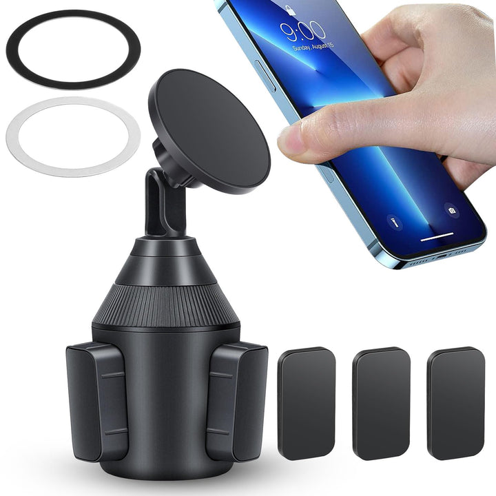 EEEKit Auto Getränkehalter Handyhalterung, Universal Magnetische Becherhalterung Kompatibel mit Mags