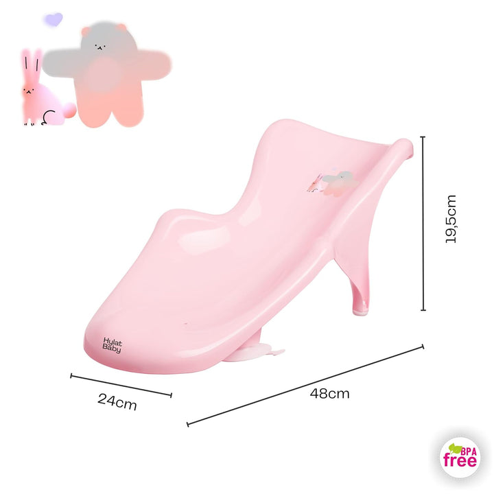 Hylat Baby Badewanneneinsatz Baby - wertvolle Badehilfe für Säuglinge und Babys von Geburt bis ca. 6