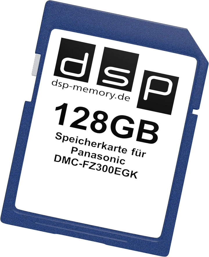 128GB Speicherkarte für Panasonic DMC-FZ300EGK, 128GB