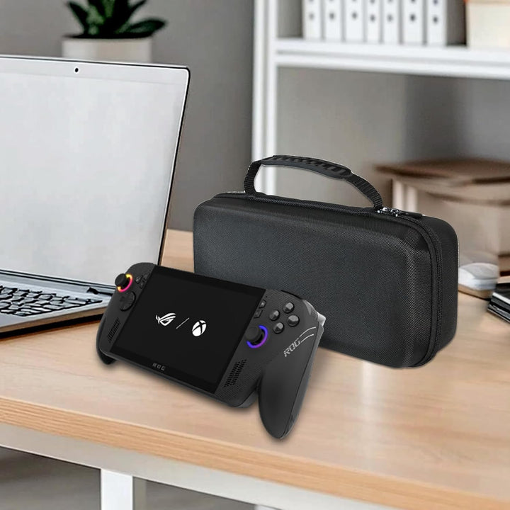 ILouxNei Tasche Kompatibel mit ROG Xbox Ally X, Tragbare Reise Hülle für ASUS ROG Xbox (Schwarz), Sc