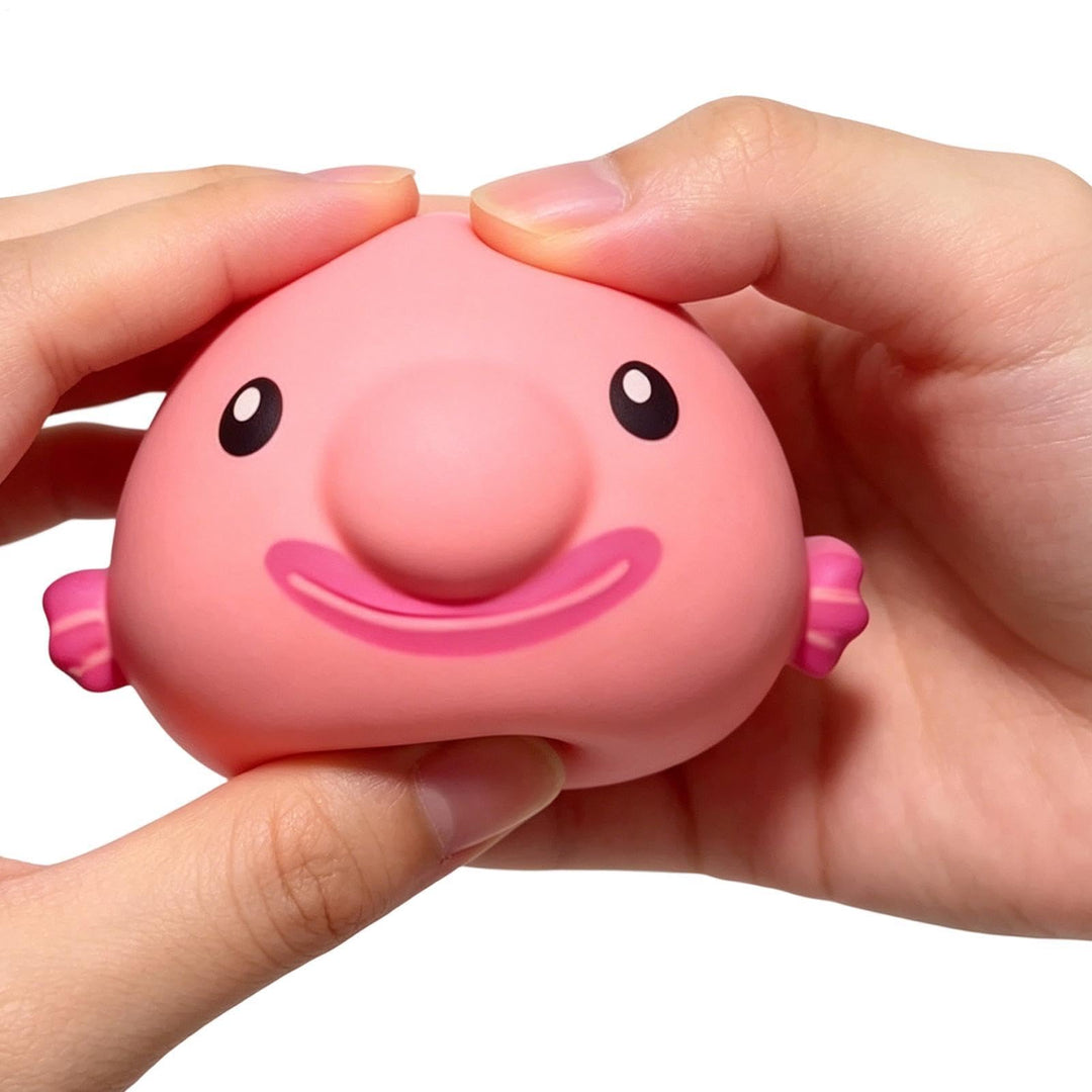 Quetschspielzeug für Kinder | Interaktive Blobfisch-Form elastisch | Sensorische Scherz-Kneifspielze