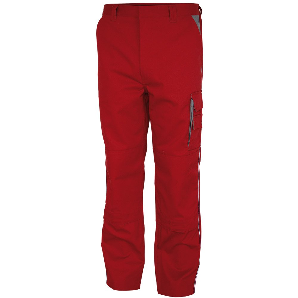 Carson Contrast Arbeitshose, 1 Stück, 50, rot/grau, CC709H.RTG 50 Rot/Grau, 50 Rot/Grau